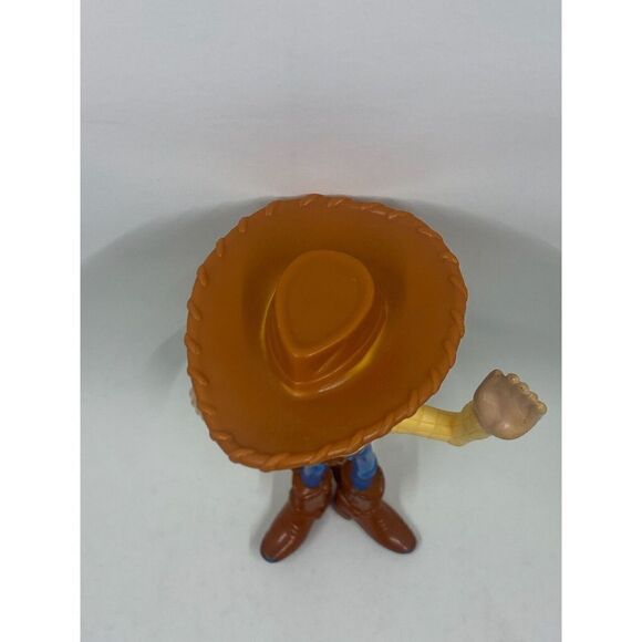 Disney Toy Story 2 McDonalds Woody 5.5" Loose Figure McDonalds 1999 Cake Topper - Picture 3 of 5